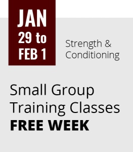 Jan. 29 - Feb. 1: Small Group Training Classes FREE WEEK