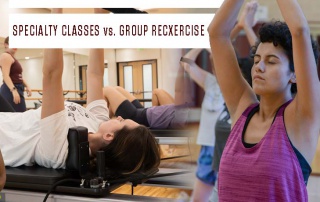 Specialty Classes and Group RecXercise: What's the difference?