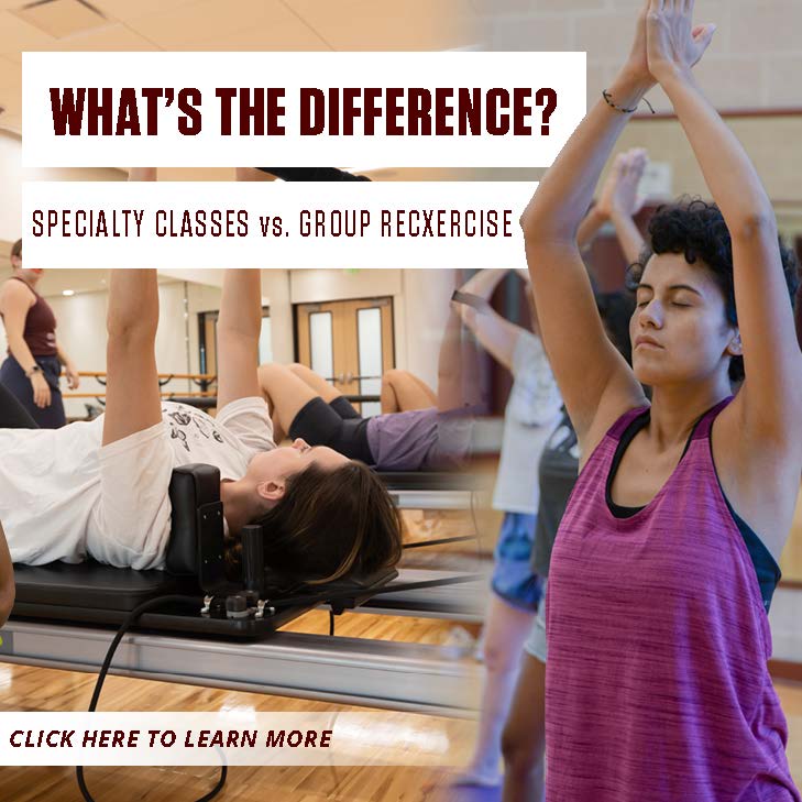 Specialty Classes and Group RecXercise: What's the difference?