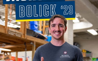 Graduating Aggie Jackson Bolick ‘23 recalls his growth, leadership, and home in Outdoor Adventures.