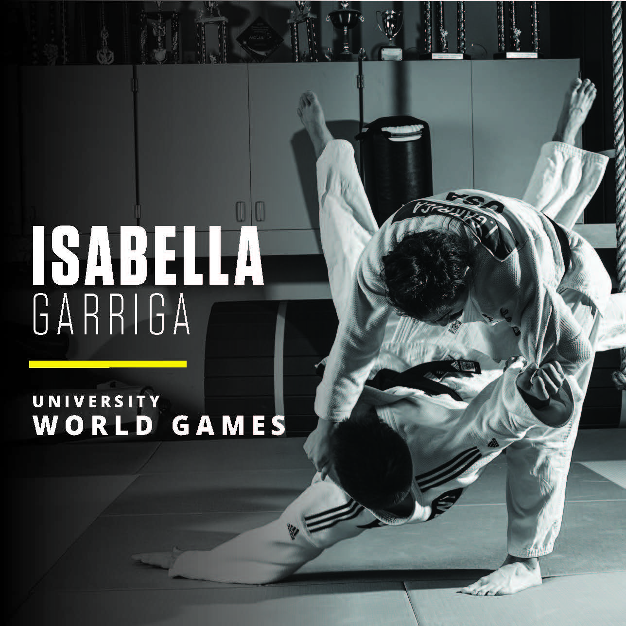 Isabella Garriga '24 competes among hundreds of judoka in Chengdu, China