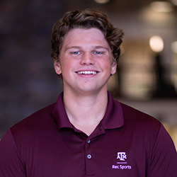 portrait of Paul Hardin-Specht, Graduate Assistant, Sport Clubs