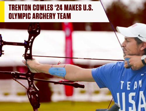 Trenton Cowles ‘24 makes U.S. Olympic Archery team