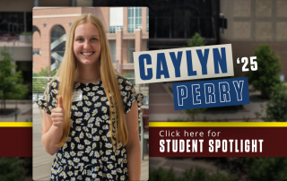 Caylyn Perry ‘25 shines in her role maintaining the financial health of Rec Sports